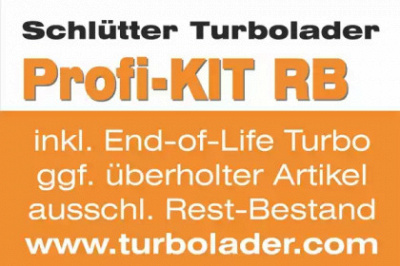 SCHLUTTER TURBOLADER 16601890eol -  Компрессор, наддув